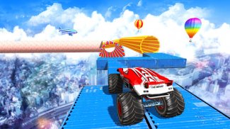 車ゲーム運転 3D - メガランプカーレーシングスタント screenshot 0