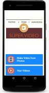 Photo Video Maker with Music- Photo se video banay screenshot 1