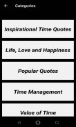 Time Quotes in English - Best Clock & Life Status screenshot 2