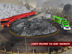 Multi-Trailer Truck Cargo: Mountain Drive screenshot 7