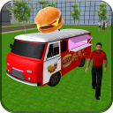 Fast Food Truck Driving 2020: Ice Cream Factory Icon