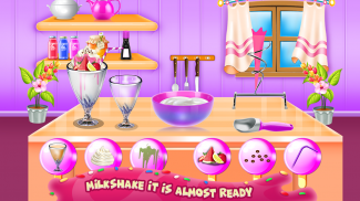 Milkshake Cooking & Decoration screenshot 0