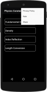 Physics Constant screenshot 1