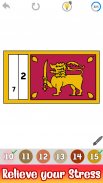 Flags Color by Number Book screenshot 7