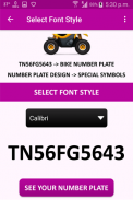 Vehicle Number Plates Creator screenshot 4