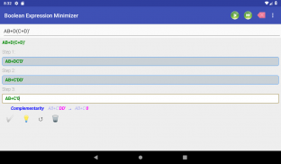 Boolean Expression Minimizer screenshot 0