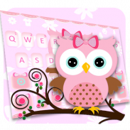 الكيبورد Pink Owl screenshot 4