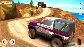 Nyata Offroad Jip 4X4 Menyetir Simulator Balap SUV screenshot 4