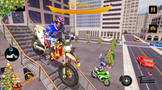 Bike Stunt: Extreme Roof Drive screenshot 11