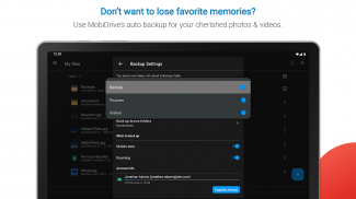MobiDrive Cloud Storage & Sync screenshot 3