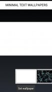 Minimal Black Text THEME FREE screenshot 3