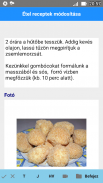 Étel Recept Nyilvántartó screenshot 0