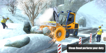 Snow Cutter Excavator Simulator 2020 screenshot 8