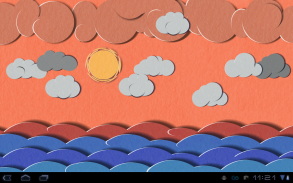Paper Sky Live Wallpaper screenshot 3