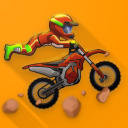 Motorbike Stunts Action Icon