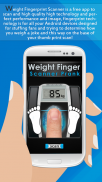 Weight Finger Scanner Prank screenshot 0
