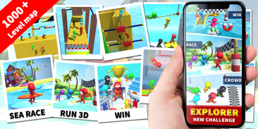 Sea Race 3D - Fun Sports Game Run 3D screenshot 5