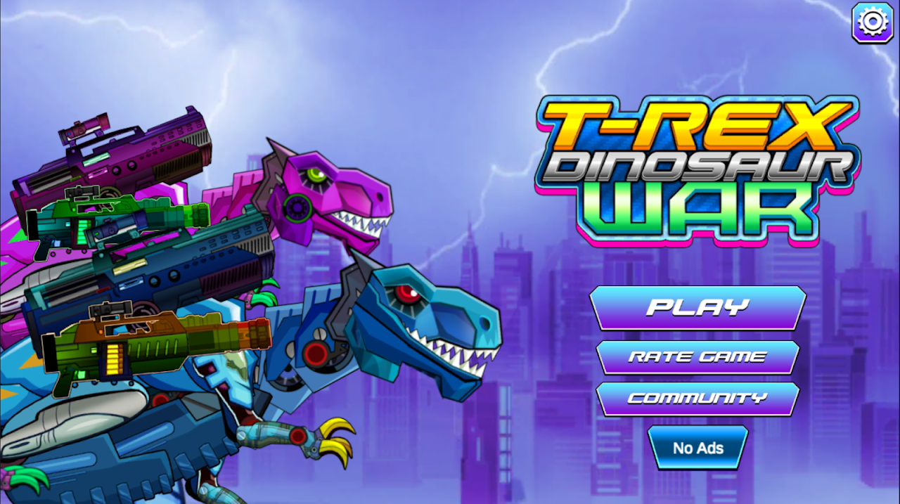 T-rex Dinosaur War - APK Download for Android