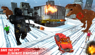 Monster Dino Vs King Kong-City Rampage Simulator screenshot 13