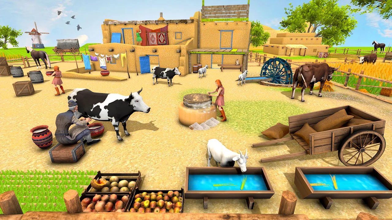 Vintage Village Bull Farm - Загрузить APK для Android | Aptoide