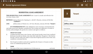 Rental Agreement Maker screenshot 2