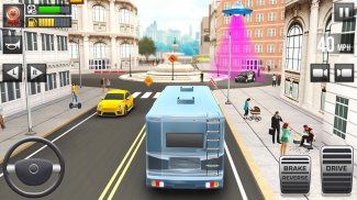 Conduite du Bus Simulateur: 3D Auto Ecole 2019 screenshot 6