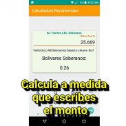 Calculadora Reconversión Monetaria screenshot 3