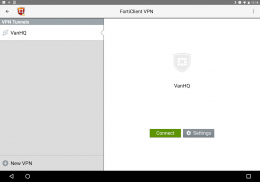 FortiClient VPN screenshot 2