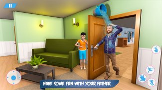 Happy Virtual Family Simulator screenshot 2