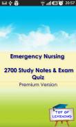 Emergency Nursing Exam Quiz LT screenshot 1