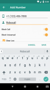 Voicemail & Call Blocker | Blacklist screenshot 1