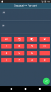 Percent to Decimal Converter screenshot 1