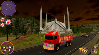 Game simulator mengemudi truk screenshot 6