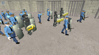 Battle Simulator Prison Polisi screenshot 1