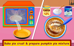 Pumpkin Pie Maker - Dessert Food Cooking Game screenshot 7