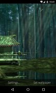 3D Bamboo House Live Wallpaper screenshot 4