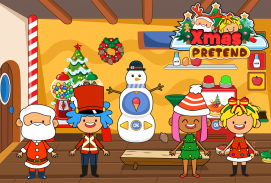 My Pretend Christmas - Santa Kids Holiday Party screenshot 4