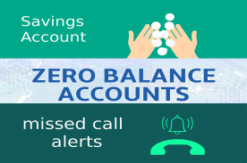 Zero Balance Bank Account Opening - Tips screenshot 1