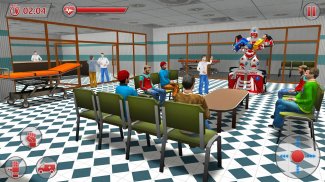 Ambulance Robot City Rescue screenshot 5