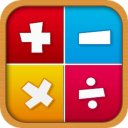 Add Subtract Multiply Divide Tests for Kids Icon