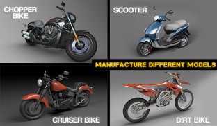 Bike builder shop 3D: Motorcycle Mechanic Factory screenshot 3