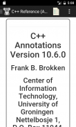 C++ Language Reference screenshot 2