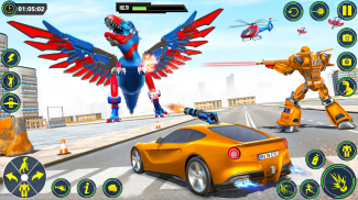 Dino Transform Robot Car Game screenshot 4