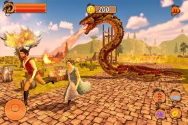 vingança de dragão anaconda irritada 2018 screenshot 2