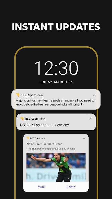 Notifications, Live Guide, MySport and social media with BBC Sport - BBC  Sport