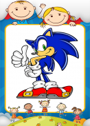 Coloring Sonic Games screenshot 0