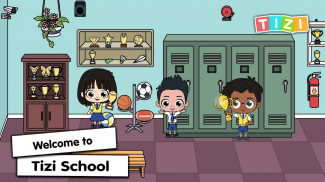Tizi 마을 - 나의 학교생활 게임 screenshot 3