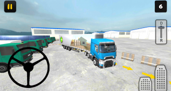 Truck Simulator 3D: Factory Parking screenshot 0