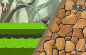 Motocross Hill Racing Spel screenshot 2