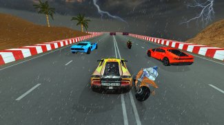 Car vs Bike Racing screenshot 0